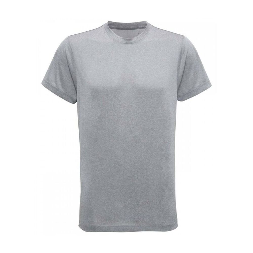 TriDri Mens Performance Melange Recycled T-Shirt / Silver